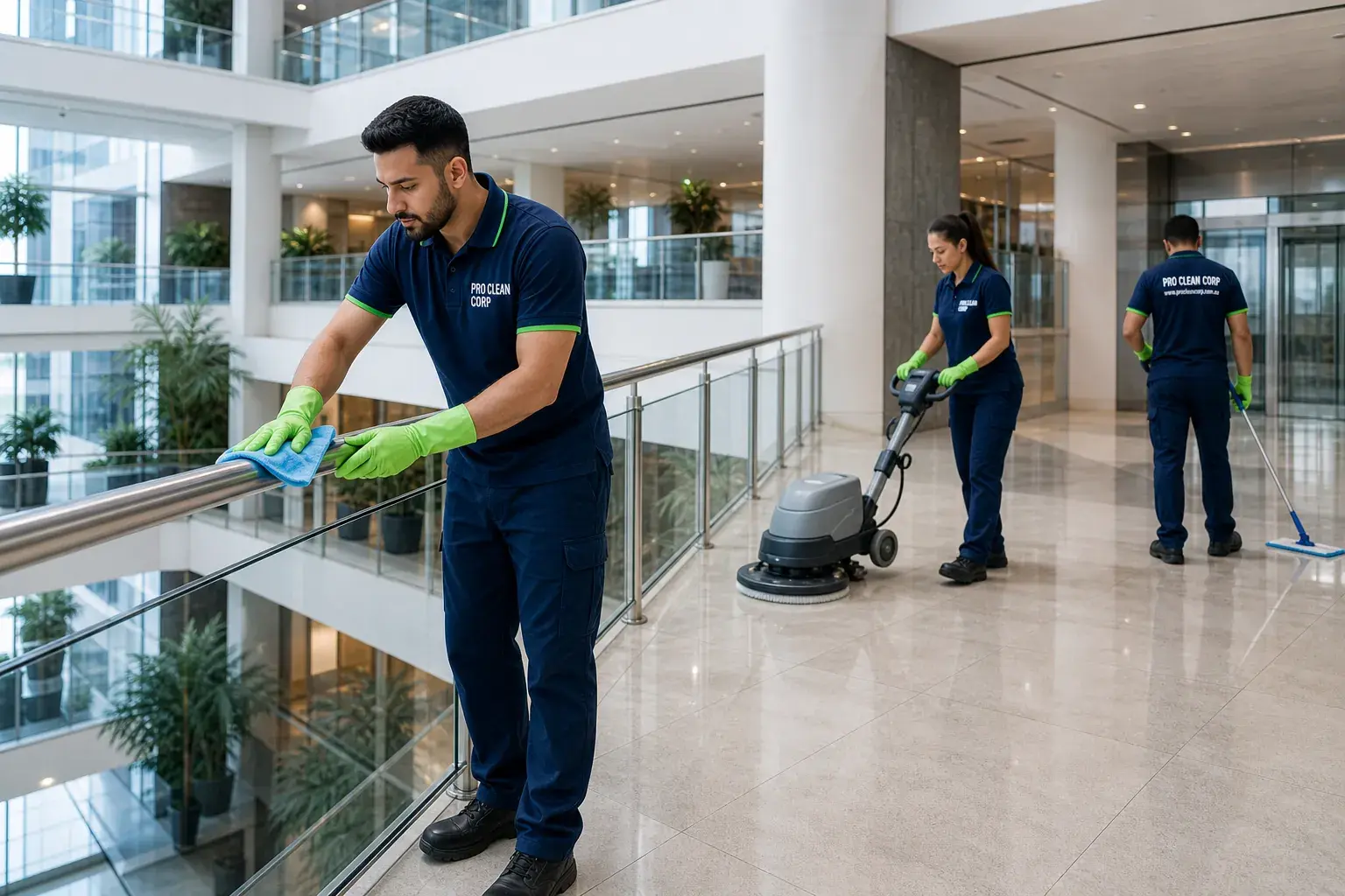 Commercial Cleaning specific areas covered