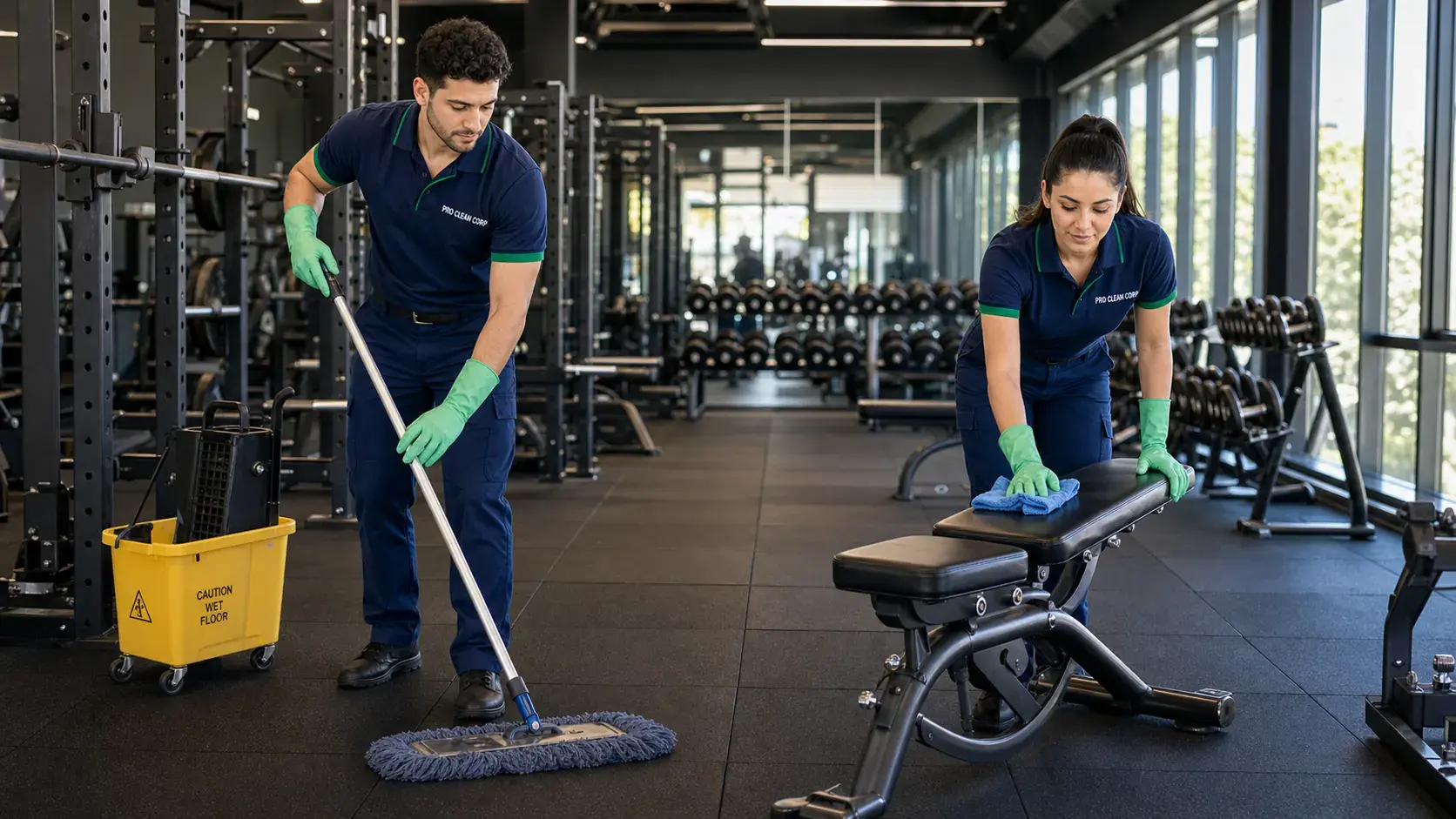 Gym Cleaning commercial cleaning services in Parramatta