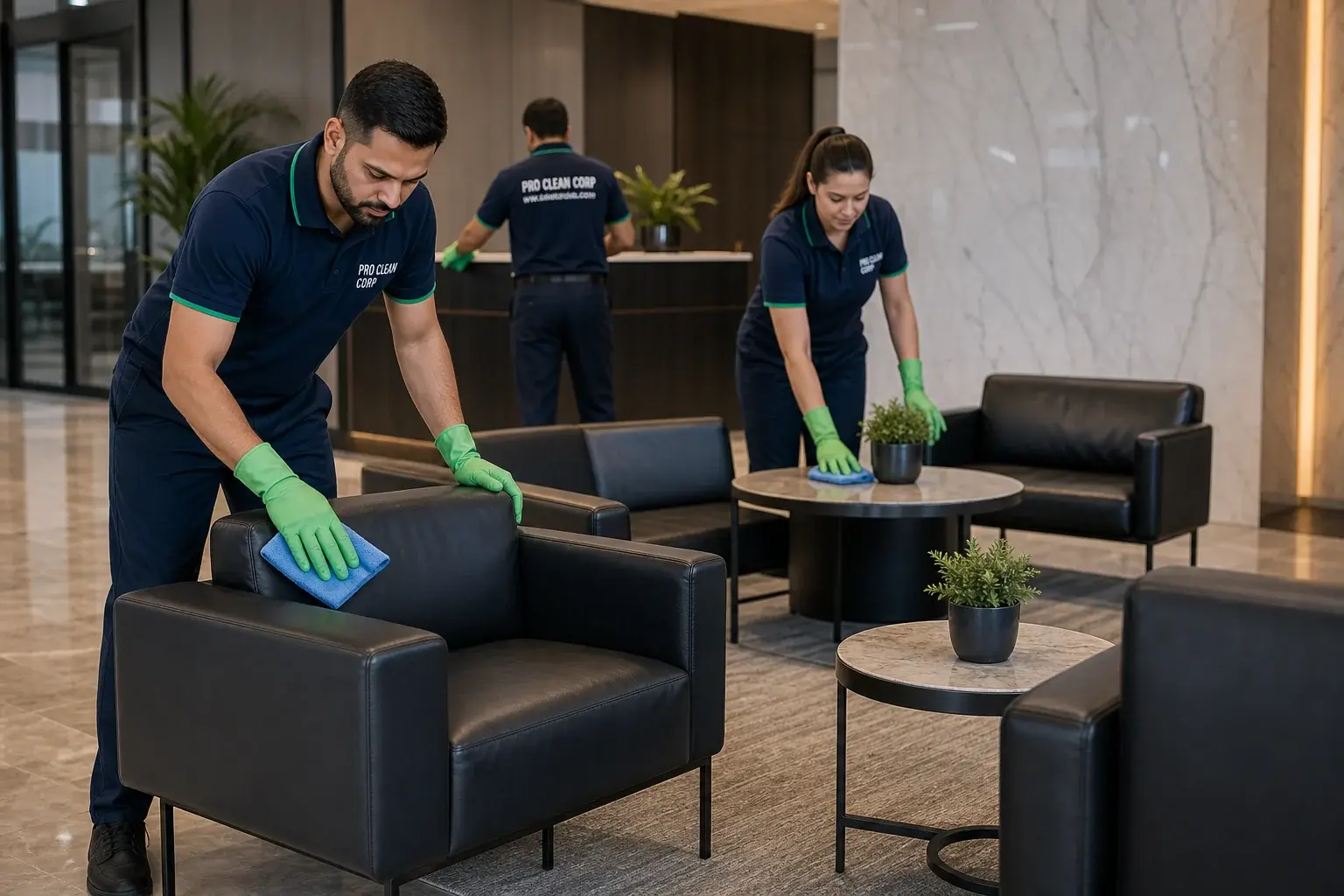 Office Cleaning specific areas covered